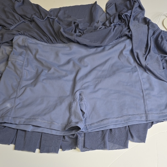 Chic Purple/Lavendar Tiered Skort - Picture 4 of 4